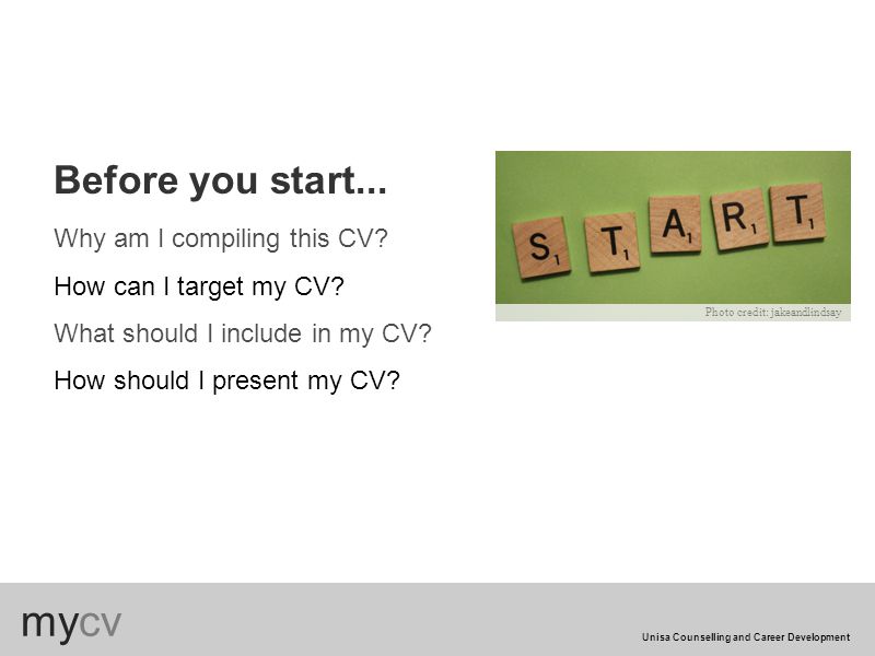 counselling cv
