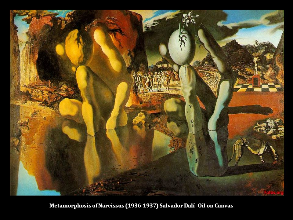 Metamorphosis of Narcissus ( ) Salvador Dalí Oil on Canvas