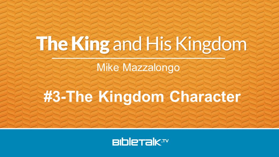 Mike Mazzalongo #3-The Kingdom Character