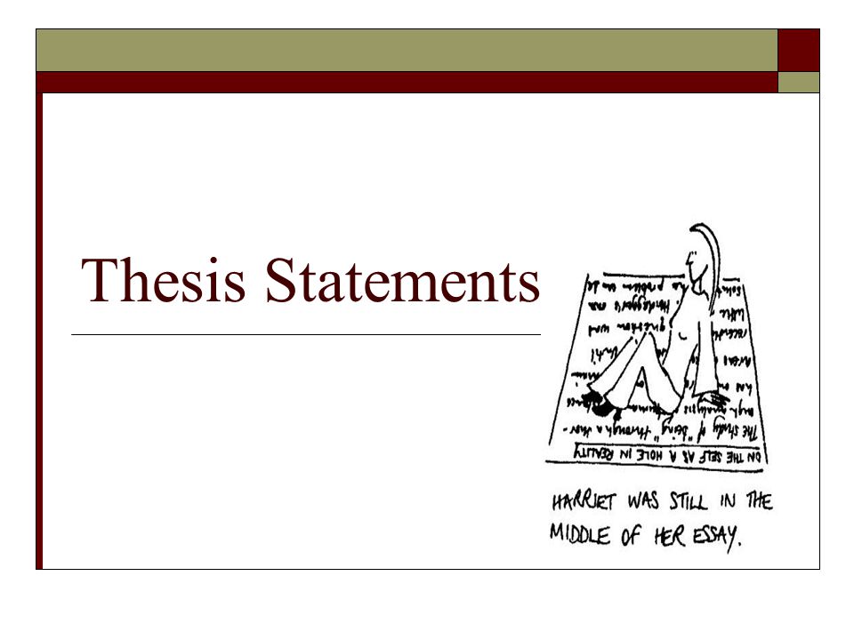 Good Thesis Paper