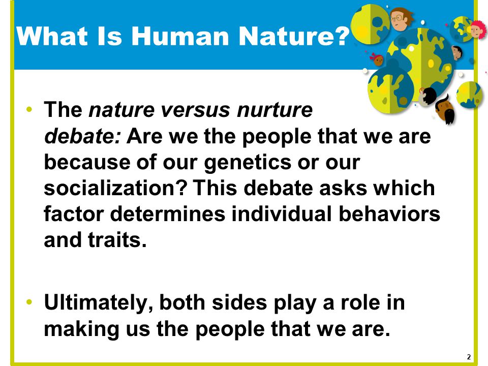 Essay nature vs nurture socialization