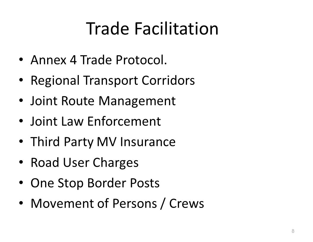Trade Facilitation Annex 4 Trade Protocol.