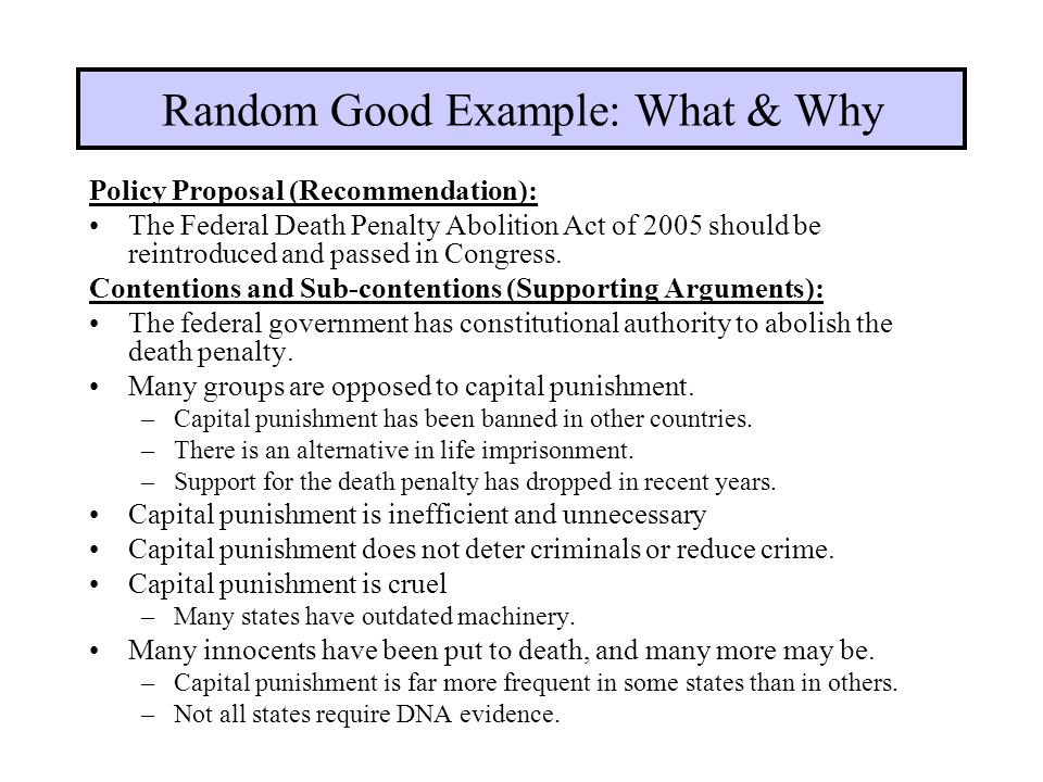 proposal presentation example