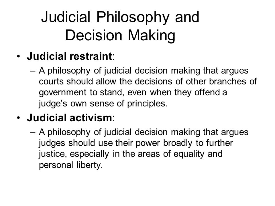 Essays Judicial Activism