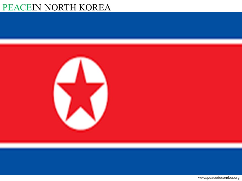 PEACEIN NORTH KOREA