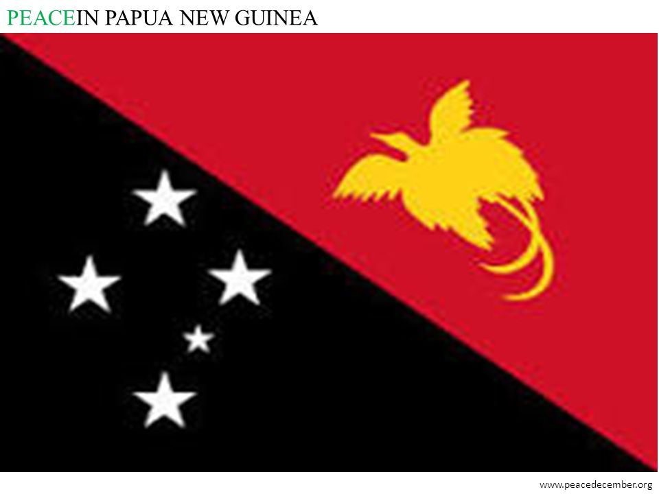 PEACEIN PAPUA NEW GUINEA
