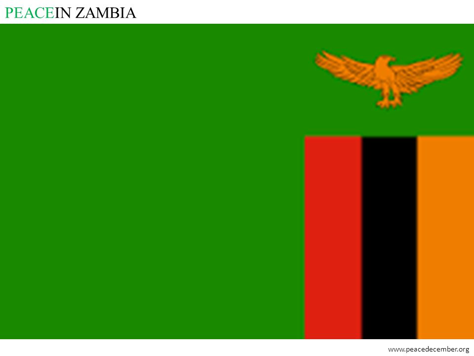 PEACEIN ZAMBIA