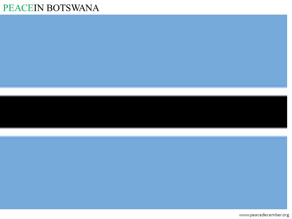 PEACEIN BOTSWANA