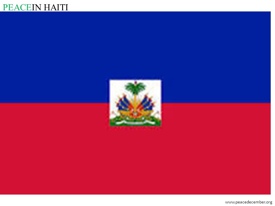 PEACEIN HAITI