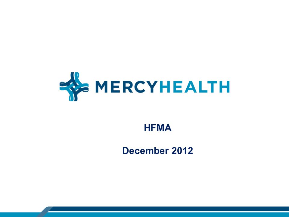 HFMA December 2012