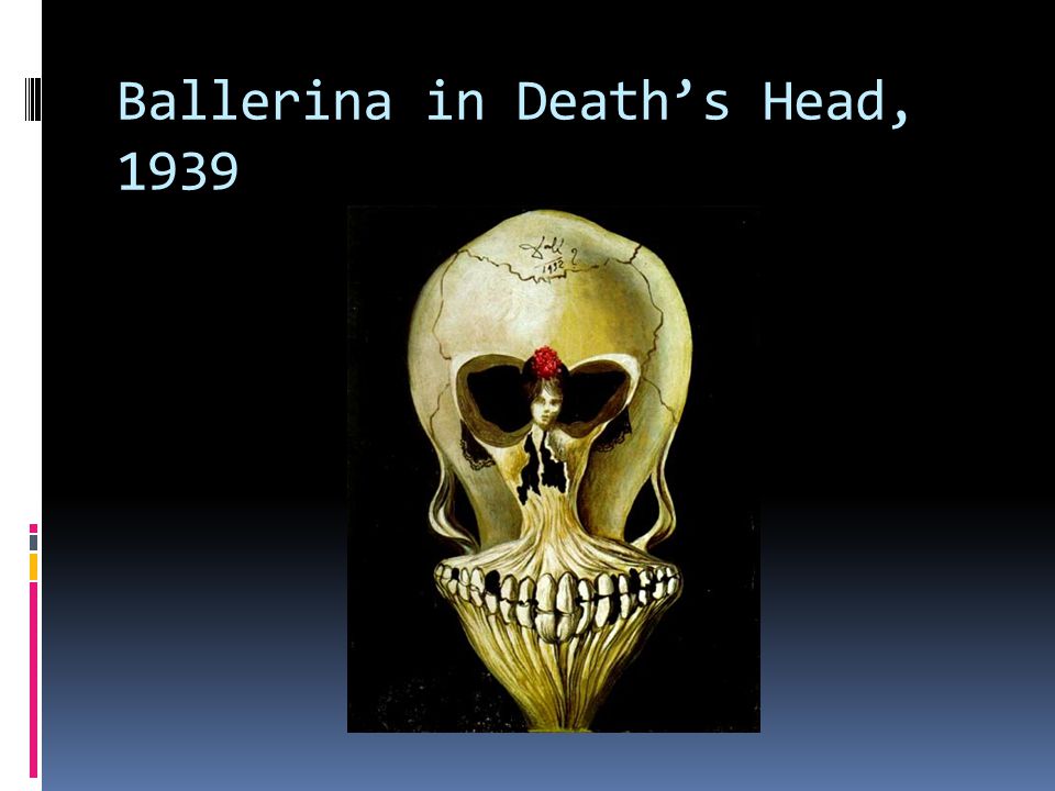 Ballerina in Death’s Head, 1939