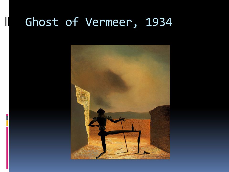 Ghost of Vermeer, 1934