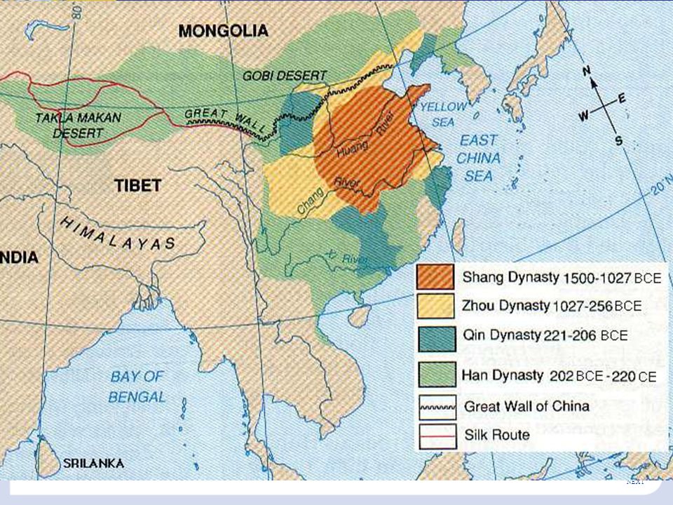 NEXT Section 4 River Dynasties in China Early rulers introduce ideas about government and society that shape Chinese civilization.