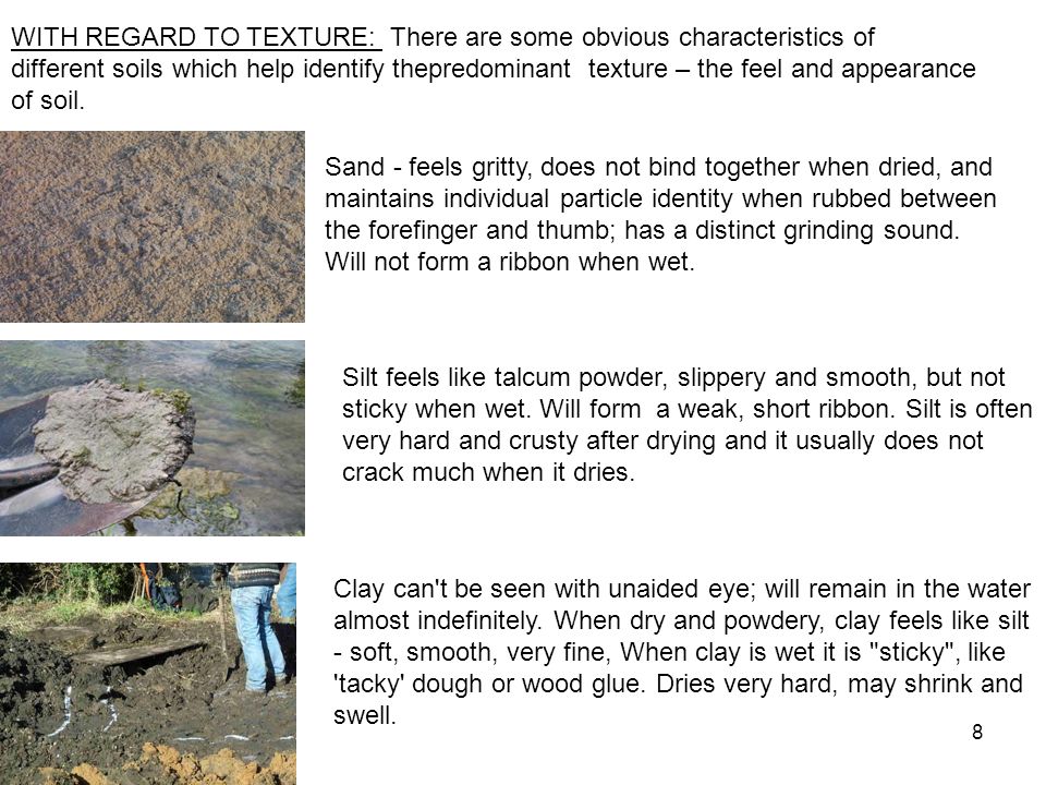 1 important significant foundation soil physical properties color how does sand form
