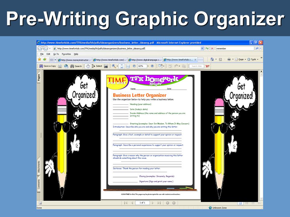 pre writing pre writing