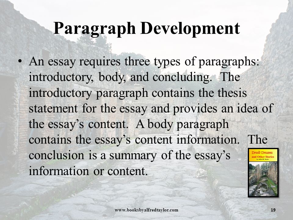 methods of development essays methods of development essays