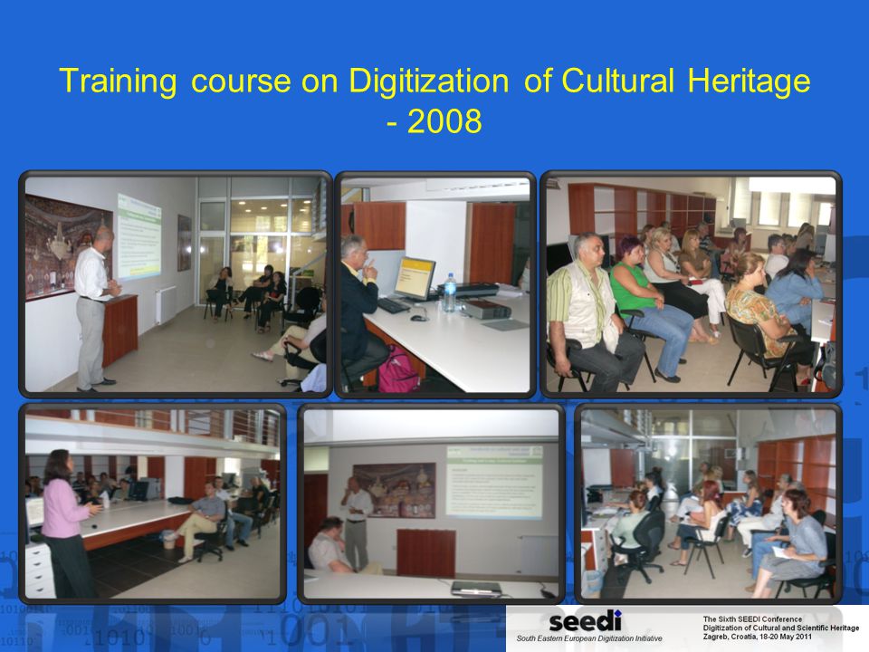 Training course on Digitization of Cultural Heritage