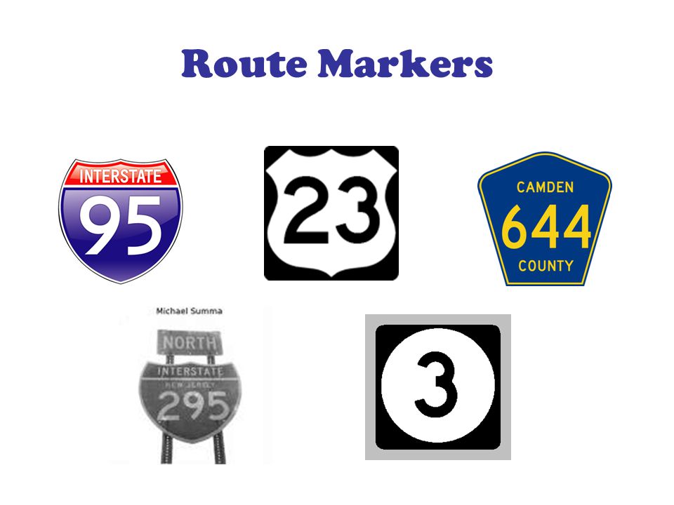 Route Markers