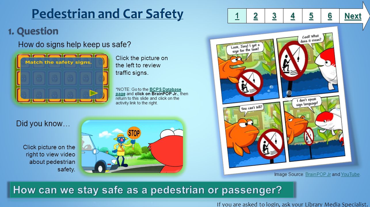 How do signs help keep us safe.