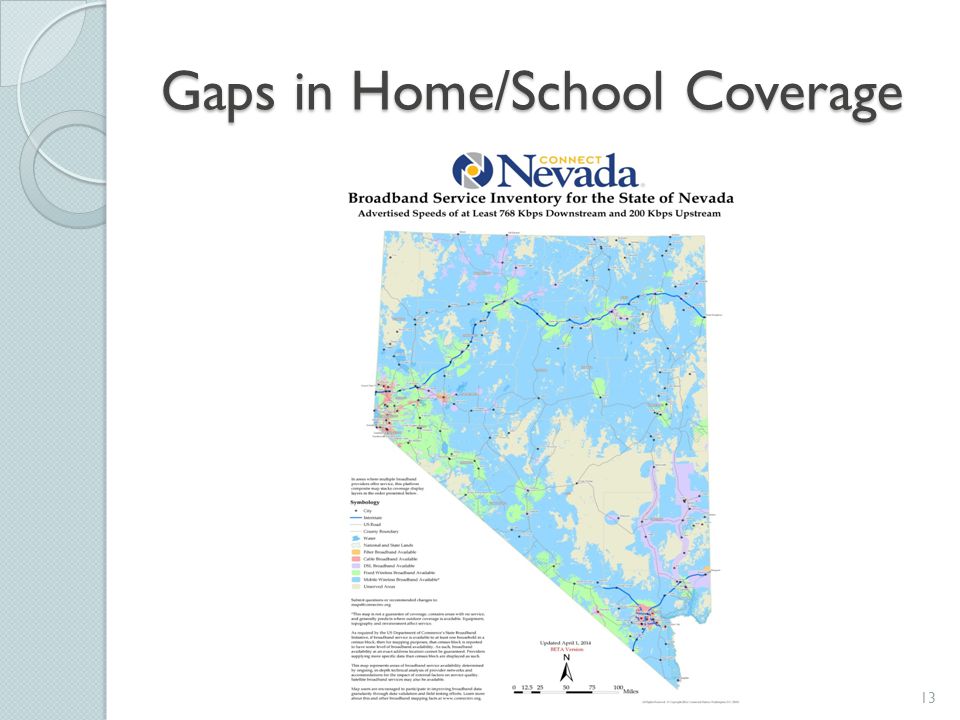Gaps in Home/School Coverage 13