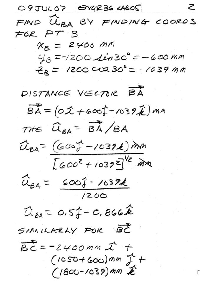 ENGR-36_Lab-05_Fa07_Lec-Notes.ppt 21 Bruce Mayer, PE Engineering-36: Vector Mechanics - Statics −