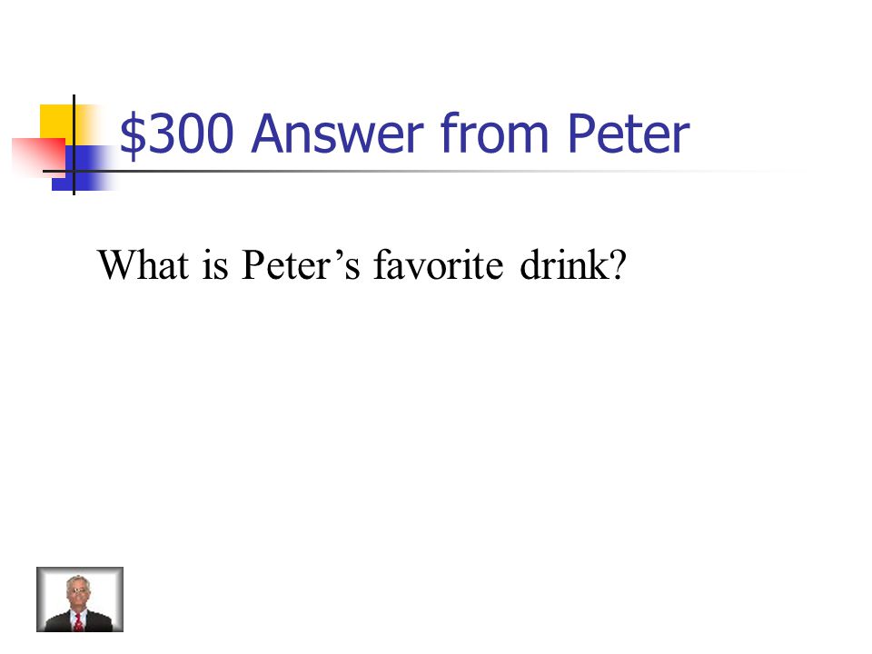$300 Question from Peter Island Punch