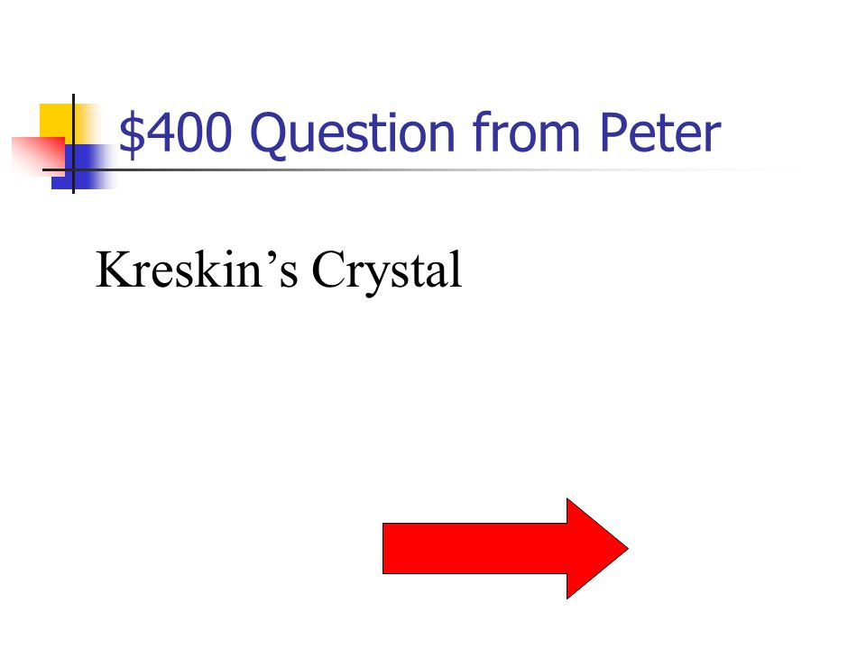 $300 Answer from Peter What is Peter’s favorite drink