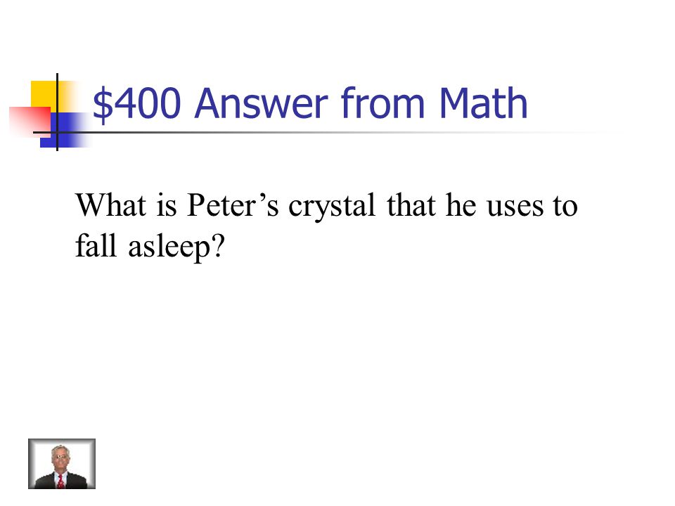 $400 Question from Peter Kreskin’s Crystal