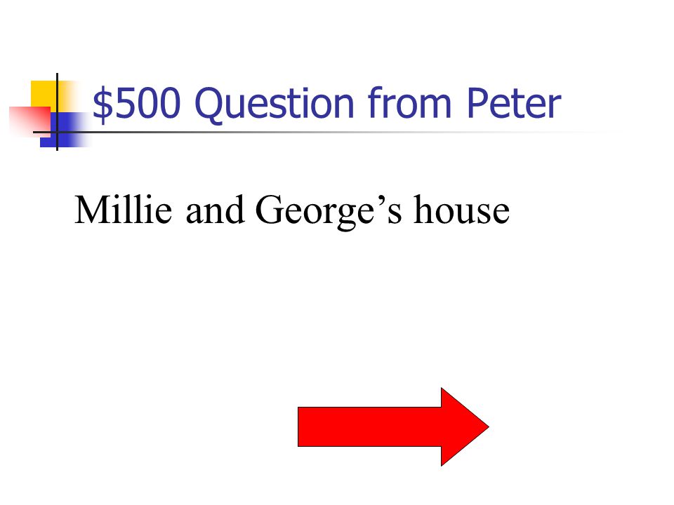 $400 Answer from Math What is Peter’s crystal that he uses to fall asleep