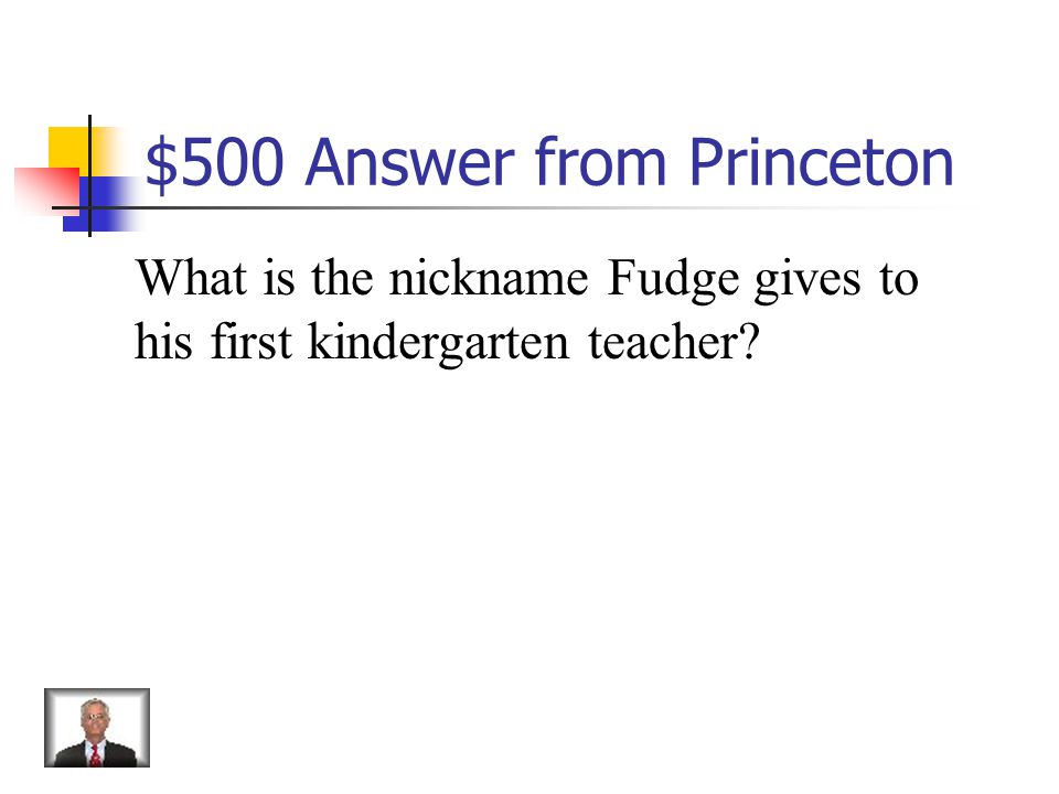 $500 Question from Princeton Rat Face