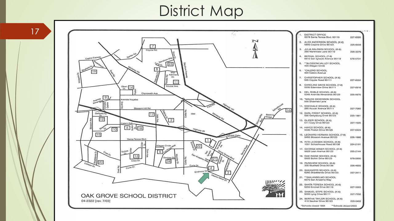 District Map 17