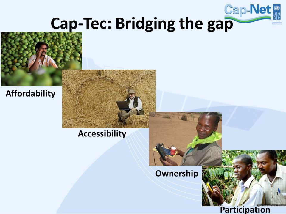 Cap-Tec: Bridging the gap Affordability Ownership Participation Accessibility