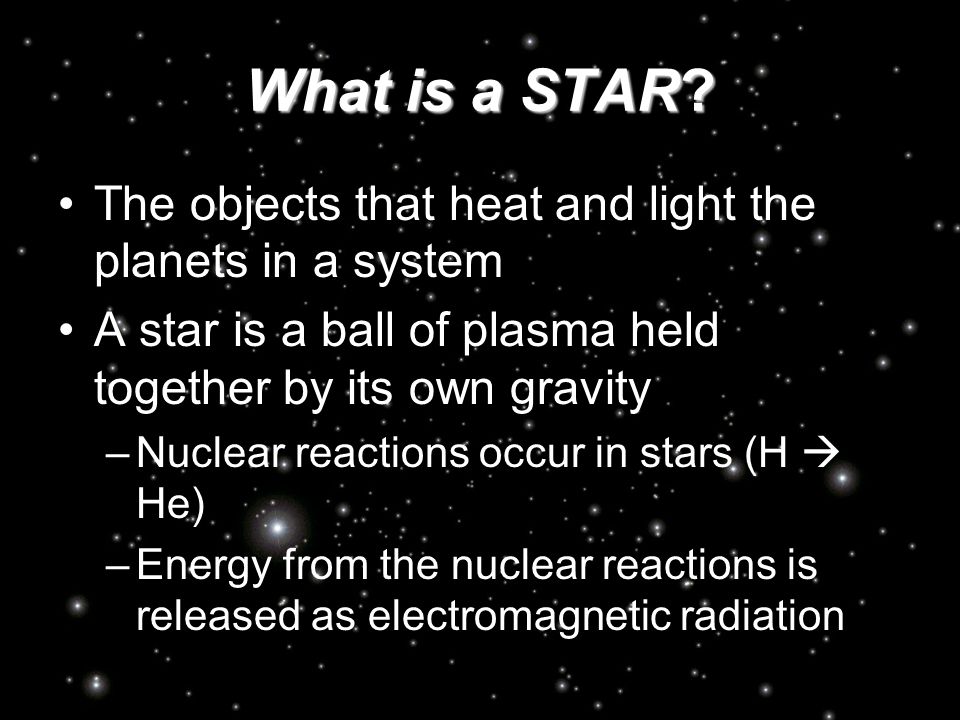 What is a STAR.