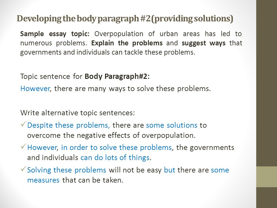 structure of a problem and solution essay structure of a problem and solution essay