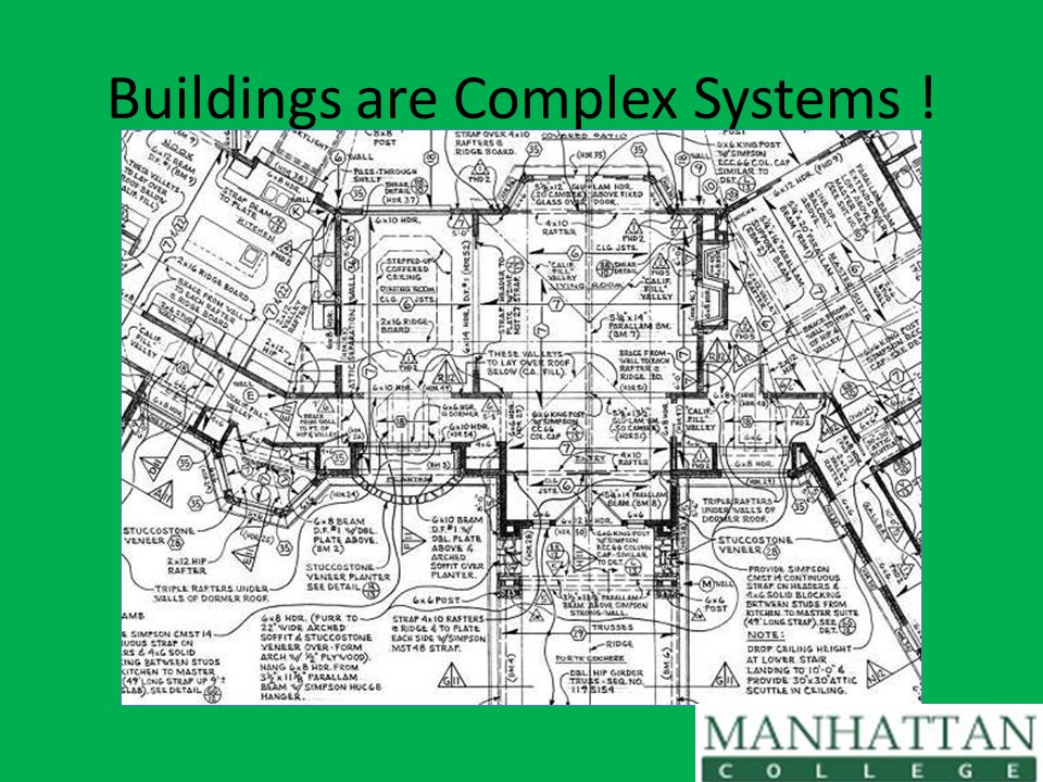 Buildings are Complex Systems !