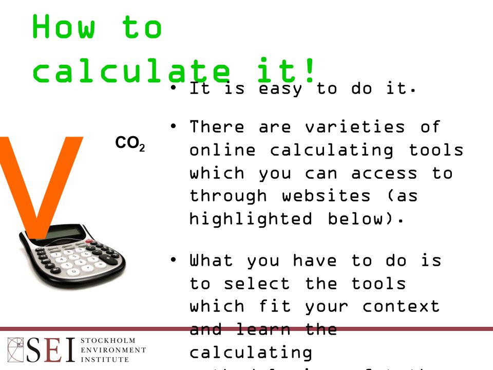 How to calculate it. It is easy to do it.
