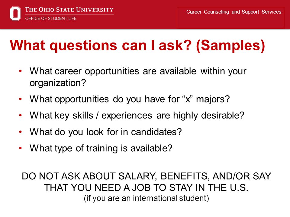 What career opportunities are available within your organization.