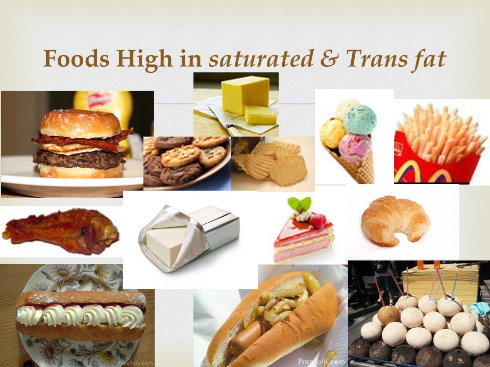  oftbiscuits Foods High in saturated & Trans fat