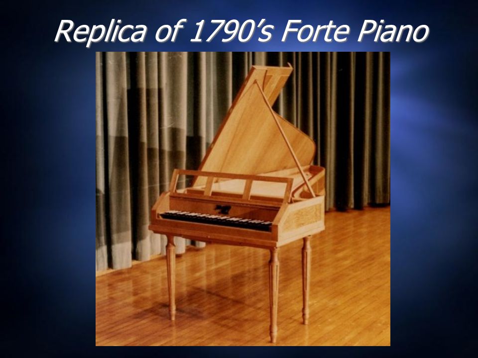 Replica of 1790’s Forte Piano