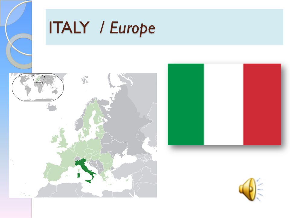 ITALY / Europe