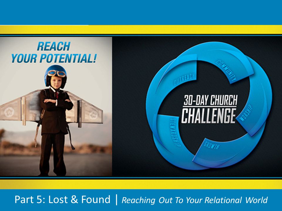 Part 5: Lost & Found | Reaching Out To Your Relational World