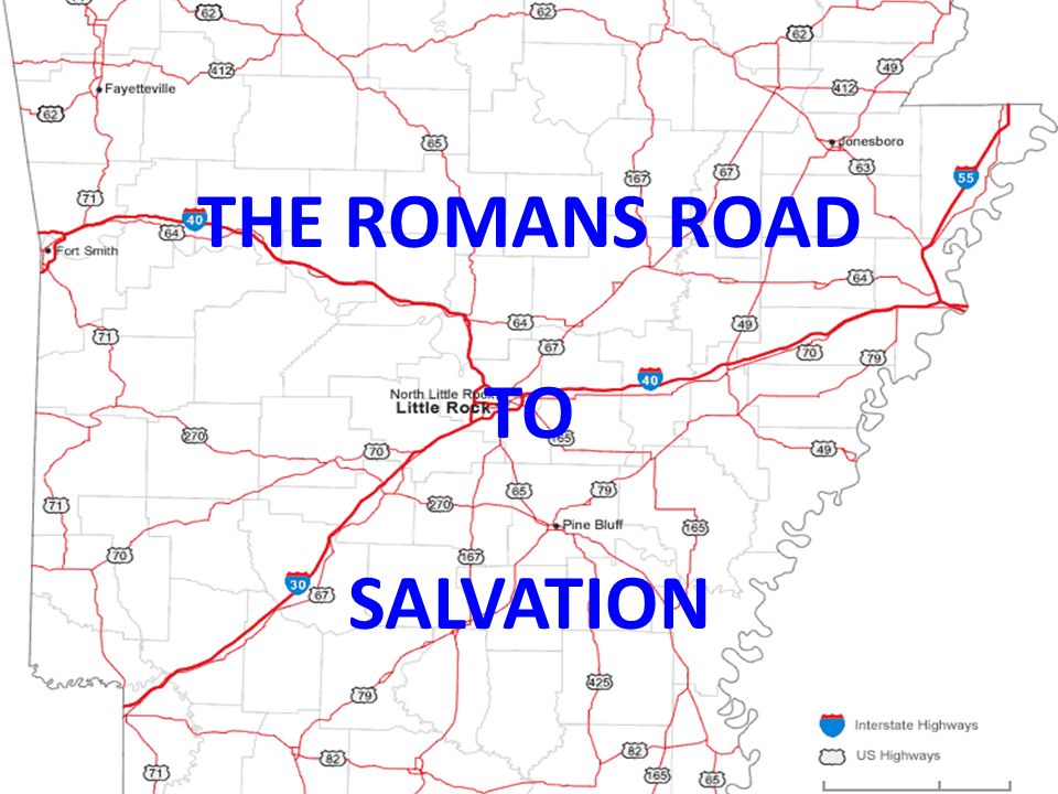 THE ROMANS ROAD TO SALVATION