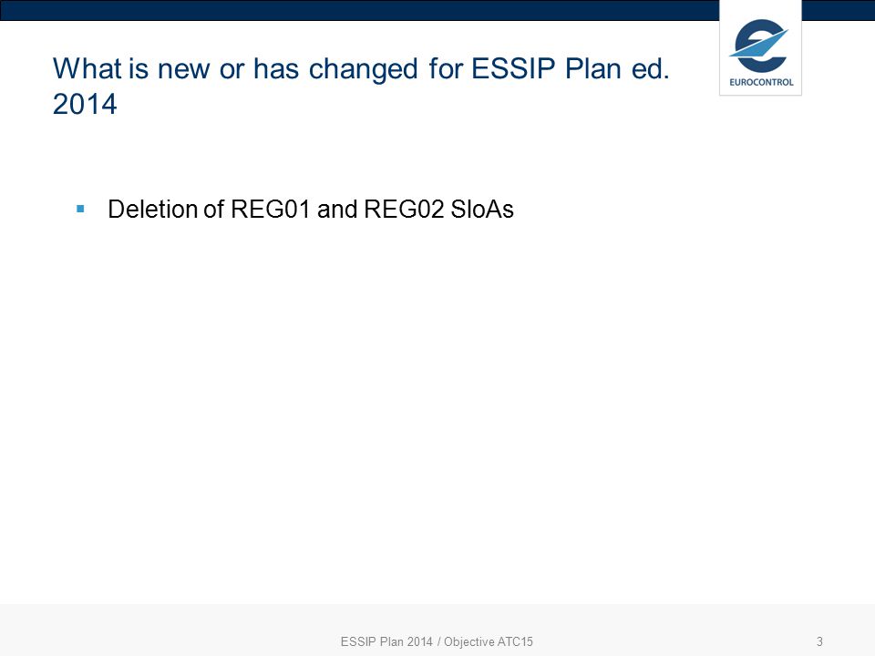 3 What is new or has changed for ESSIP Plan ed.