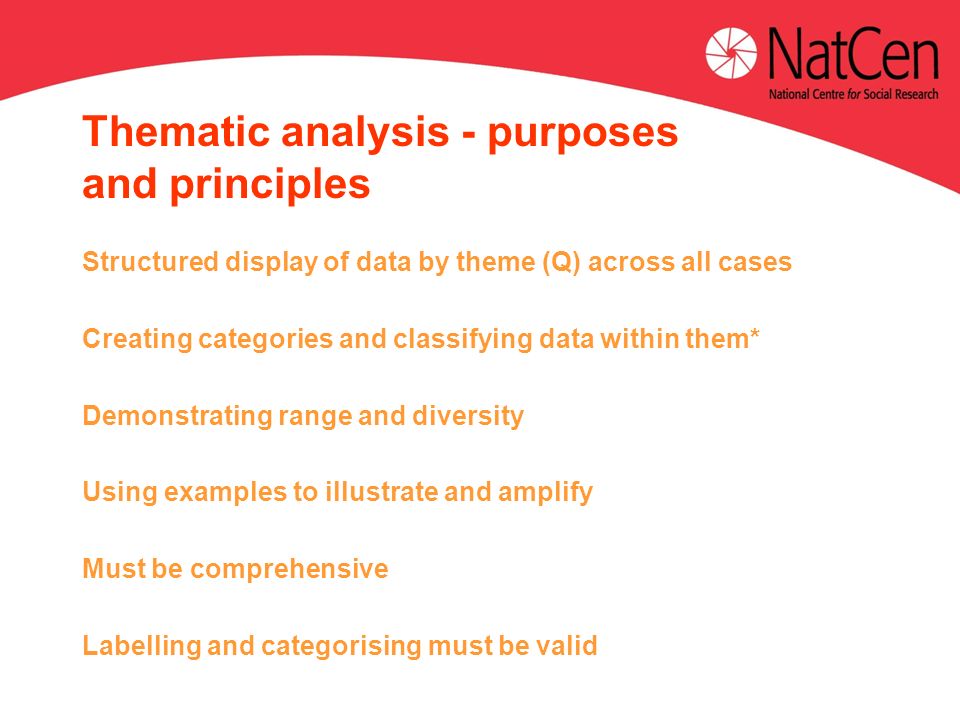 Thematic Analysis Essay