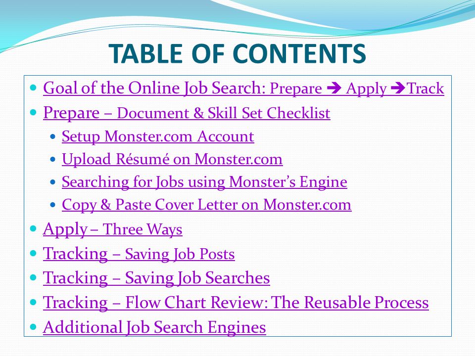 job search tracker