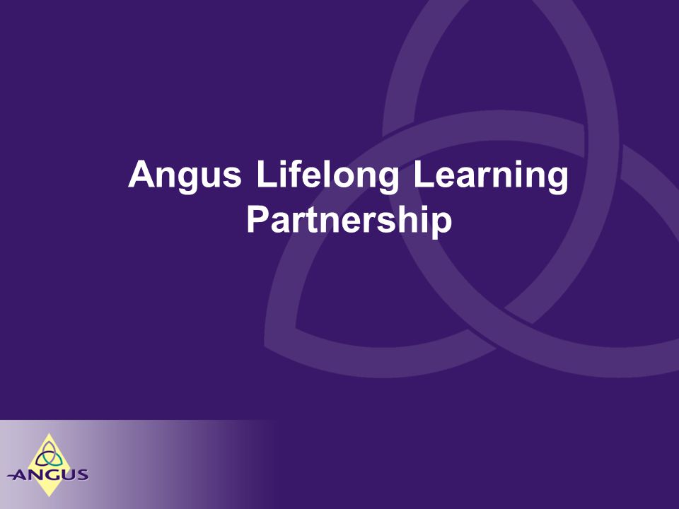 Angus Lifelong Learning Partnership