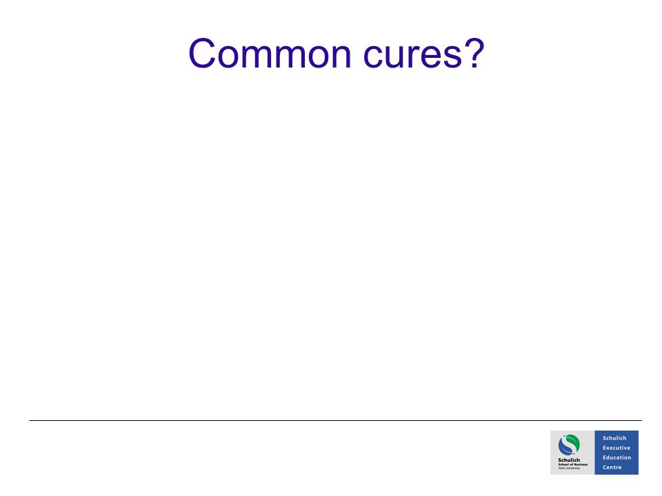 Common cures
