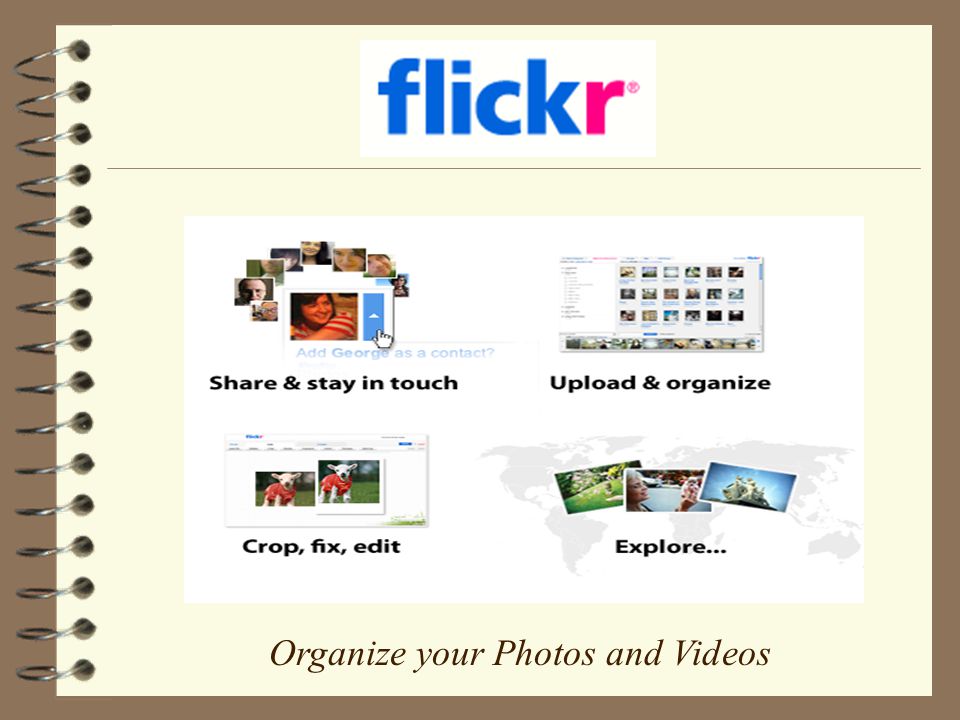 Organize your Photos and Videos