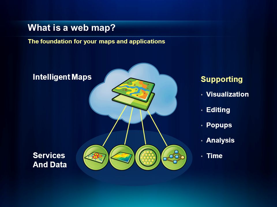 What is a web map.