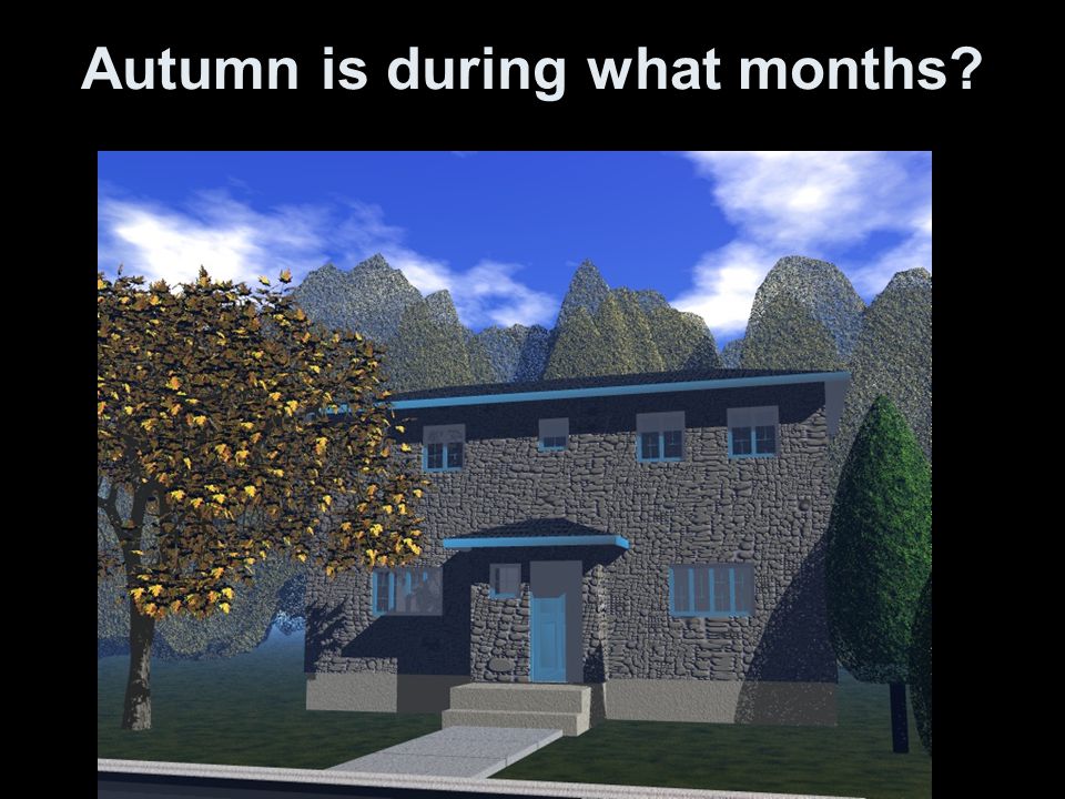 Autumn is during what months